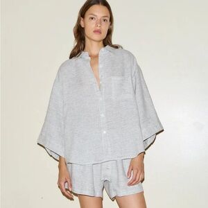 Deiji studios 03 set in pinstripe s/m